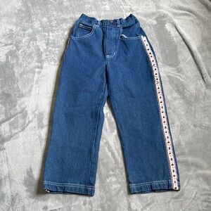 Blue Denim Mickey & Co. Jeans with Side Designs